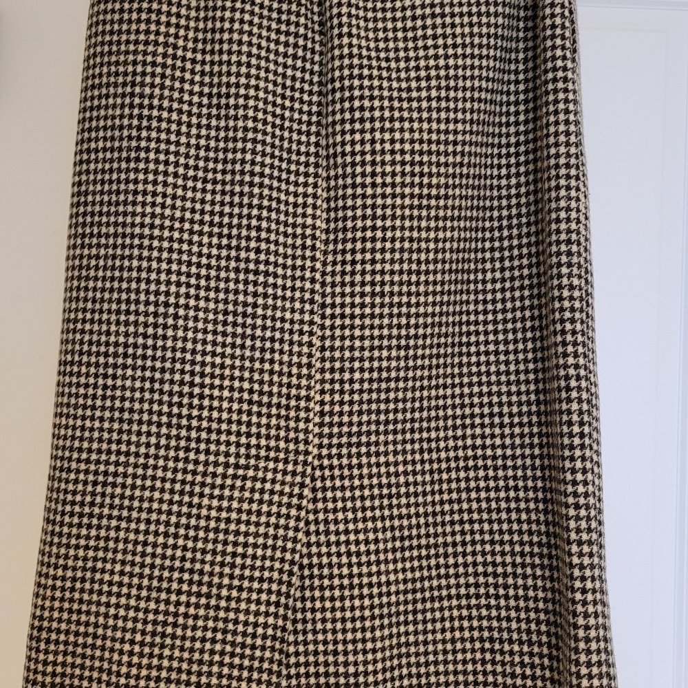 Vintage Ralph Lauren Houndstooth pencil skirt